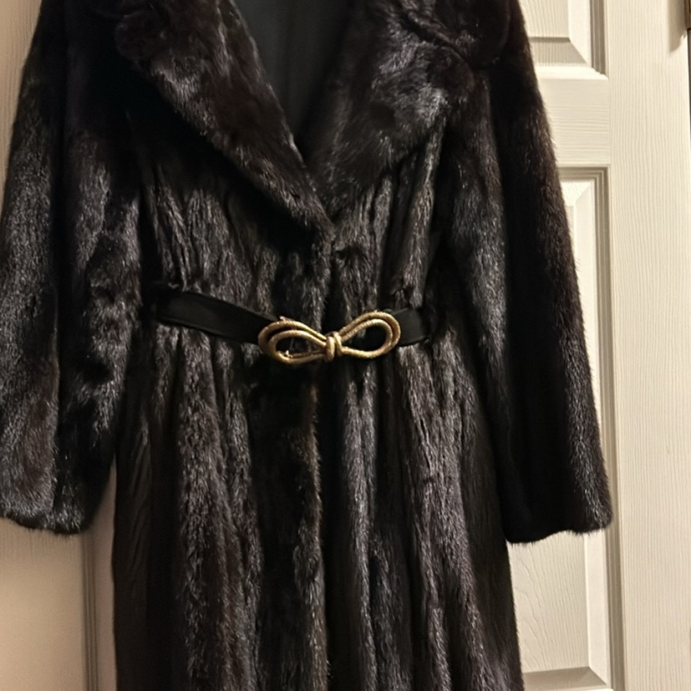 Black Diamond Mink Coat